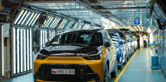 Toyota Aygo X Hybrid produzione