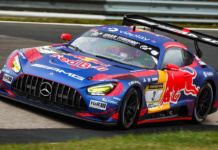 Verstappen’s dream at the Nurburgring: pole, wheel-to-wheel battles and victory with a 1-minute lead Max Verstappen guida la Mercedes AMG GT3 del team Verstappen.com Racing nella 4 Ore del Nurburgring Nordschleife - Foto: NLS