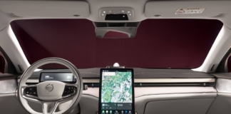 Abitacolo della nuova Volvo ES90