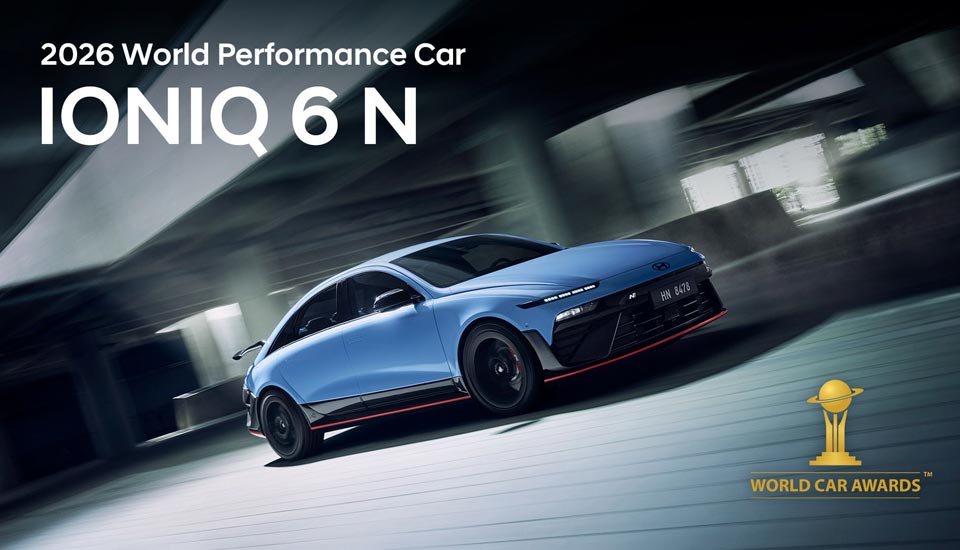Hyundai IONIQ 6 N World Performance Car of the Year Award
