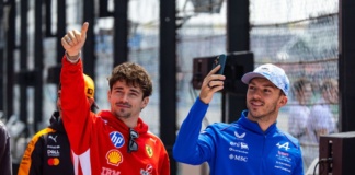 F1 GP Giappone 2026, Suzuka: Charles Leclerc (Scuderia Ferrari) e Pierre Gasly (Alpine F1 Team) - Foto: Getty Images