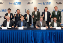 Audi e il partner Saic Motor estendono la storica collaborazione in Cina