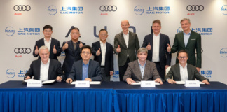 Audi e il partner Saic Motor estendono la storica collaborazione in Cina