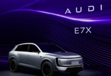Audi presenta in anteprima mondiale a Pechino il suv elettrico E7X