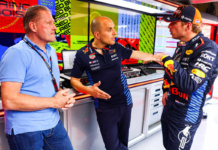 Max e Jos Verstappen insieme a Lambiase