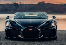 Bugatti Mistral W16: limited edition hypercar with 1,578 horsepower