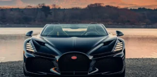 Bugatti Mistral W16: limited edition hypercar with 1,578 horsepower