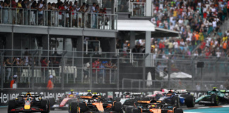La partenza della Sprint a Miami