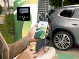 Colonnine di ricarica Plenitude su autostrada spagnola in Galizia