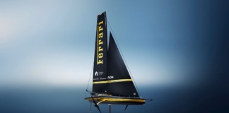 Ferrari alla Milano Design Week, svelata livrea gialla per Hypersail