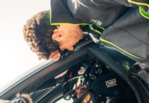 Francesco Daniele all'esordio nell'automobilismo,figlio mito musica parte da Gt Sprint