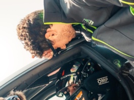 Francesco Daniele all'esordio nell'automobilismo,figlio mito musica parte da Gt Sprint