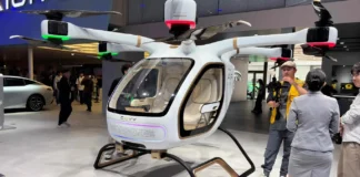 GAC Govy AirCab: Electric air taxi concept unveiled at Beijing Auto Show 2026