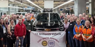 GM Fort Wayne plant hits 11 million vehicles milestone