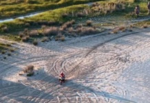 Gare di motocross in un'oasi naturale del Salento, la denuncia di Legambiente