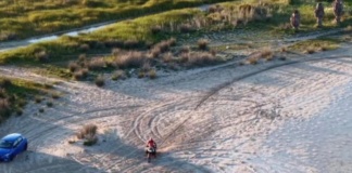 Gare di motocross in un'oasi naturale del Salento, la denuncia di Legambiente