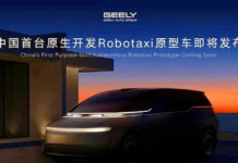 Geely e la controllata Cao Cao Mobility lanciano il primo robotaxi 'nativo'