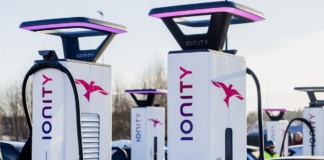 Ionity-Schnellladestation