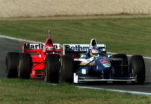 Villeneuve Schumacher 1997