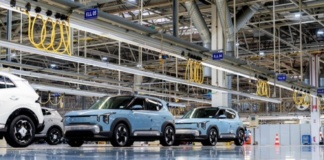 Kia avvia la produzione del suv elettrico EV2 a Žilina