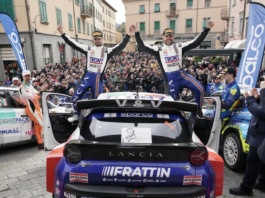 Lancia Ypsilon Rally2 HF Integrale vincente nel weekend in Italia e Francia