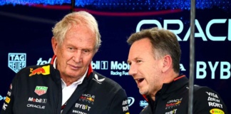 Helmut Marko e Christian Horner