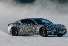 AMG-Elektroauto-Wintertests