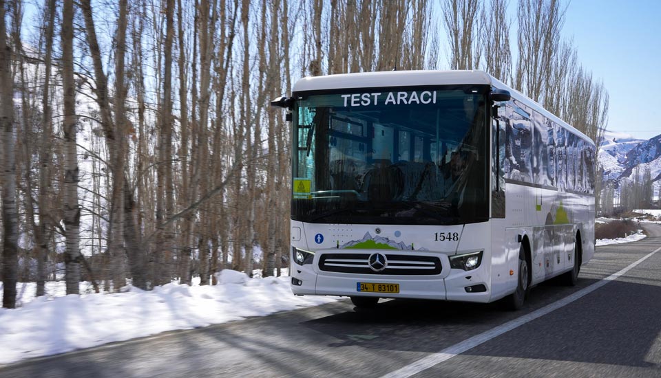 Mercedes-Benz Buses Completed the Challenging Winter Test