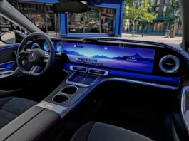 Mercedes-Benz unveils electric C-Class interior with digital cocoon concept