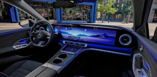 Mercedes-Benz unveils electric C-Class interior with digital cocoon concept