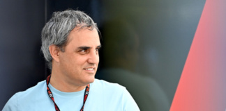 Juan Pablo Montoya nel paddock di Imola