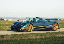 Pagani Zonda 760 Unica Roadster auction: rare hypercar for sale