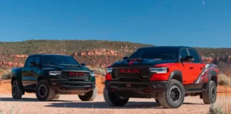 Ram 1500 SRT TRX Bloodshot Night Edition unveiled at New York auto show