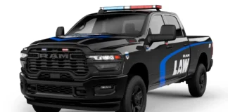 Ram 2500 ERV: 2027 emergency response truck for police and rescue