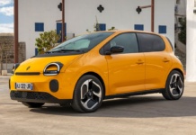 Renault-Twingo-E-Tech-Elektrisch-Mango-Gelb