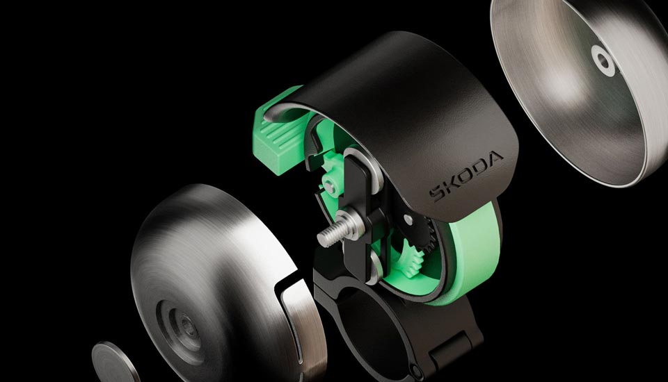 Cycling Safety with DuoBell from Škoda