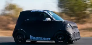 Smart zeigt bald neuen Elektro-Zweisitzer, Erlkönigfotos aus China geben Ausblick