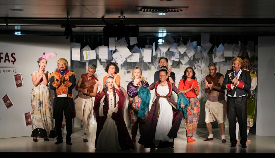 Tofaş Theater Club Respect for Grand Master Haldun Dormen