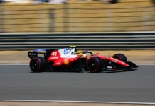 GP Cina 2026, Shanghai: Lewis Hamilton (Ferrari) in pista con l