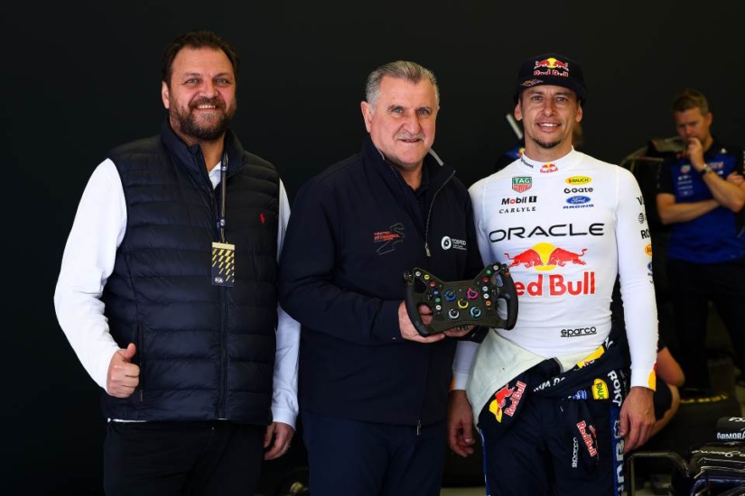 Press conference regarding its inclusion in the Formula 1 calendar