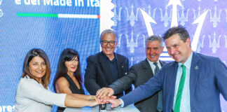 100 anni del Tridente Maserati, a Modena cerimonia annullo del francobollo celebrativo