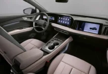 2024 Audi Q4 E-Tron update ditches physical buttons, adds bidirectional charging
