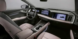 2024 Audi Q4 E-Tron update ditches physical buttons, adds bidirectional charging