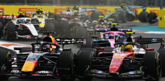 2027 engines with 60-40 power between thermal and electric, votes missing: Mercedes and Red Bull in favor, Audi and Ferrari not
