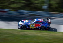 Max Verstappen guida la Mercedes AMG GT3 del team Verstappen.com Racing nella 4 Ore del Nurburgring Nordschleife - Foto: Red Bull Content Pool