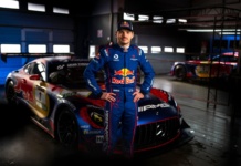 Max Verstappen al Nurburgring con la Mercedes-AMG GT3 - Foto: Red Bull Content Pool