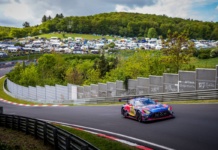 Max Verstappen guida la Mercedes AMG GT3 del team Verstappen.com Racing nelle Qualifiche della 24 Ore del Nurburgring Nordschleife - Foto: Red Bull Content Pool