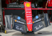 Ferrari ala anteriore GP Miami