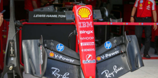 Ferrari ala anteriore GP Miami