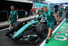 Aston Martin embarrassment: in Miami no updates and cars stopped in the pits for the first half hour of FP1

